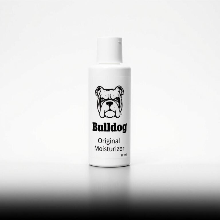 Bulldog Original Moisturizer bottle and packaging