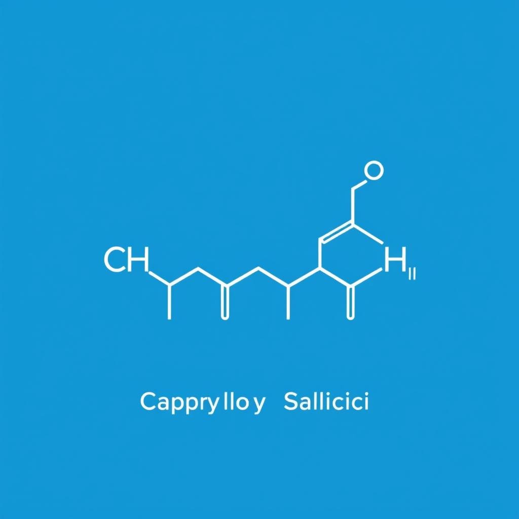 Capryloyl Salicylic Acid molecule structure Capryloyl Salicylic Acid molecule structure