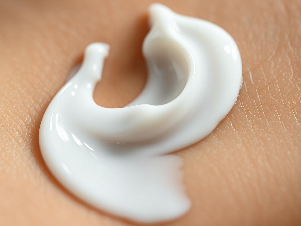 Clinique for Men Anti-Age Moisturizer texture demonstration showing the cream's consistency Clinique for Men Anti-Age Moisturizer texture demonstration showing the cream's consistency