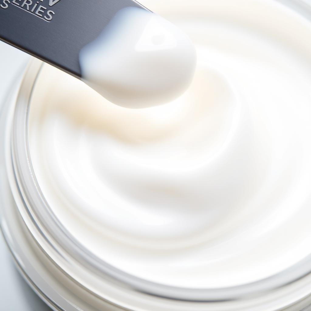 Close-up of Lab Series Max Age-Less Power V cream texture