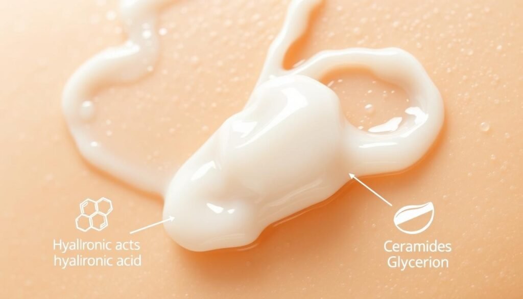 Close-up of key ingredients in face moisturizers for men under $30