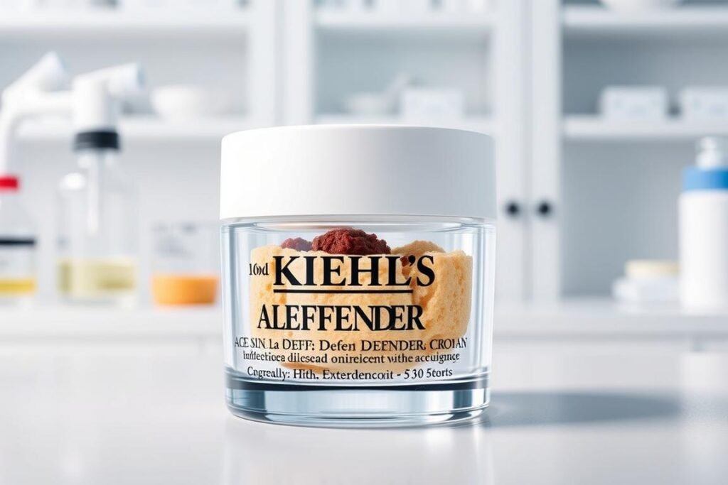 Ingredients transparency concept with Kiehl's product Ingredients transparency concept with Kiehl's product
