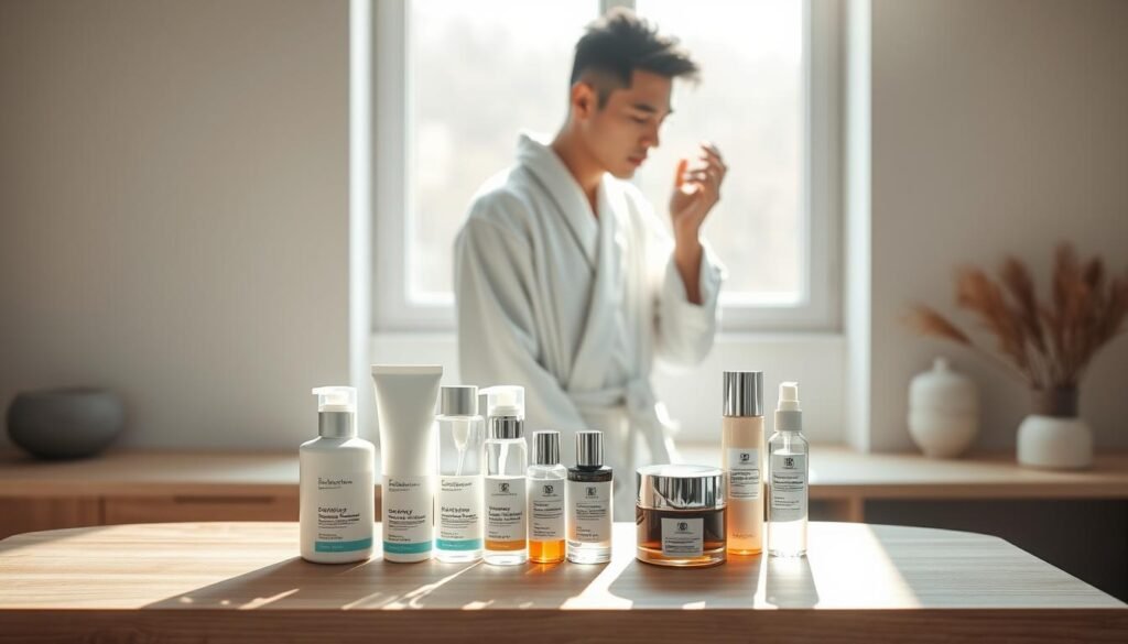 Korean skincare morning routine