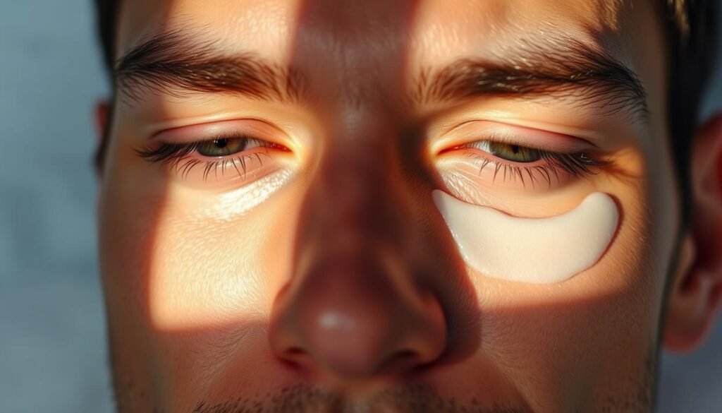 eye cream, dark circles, men