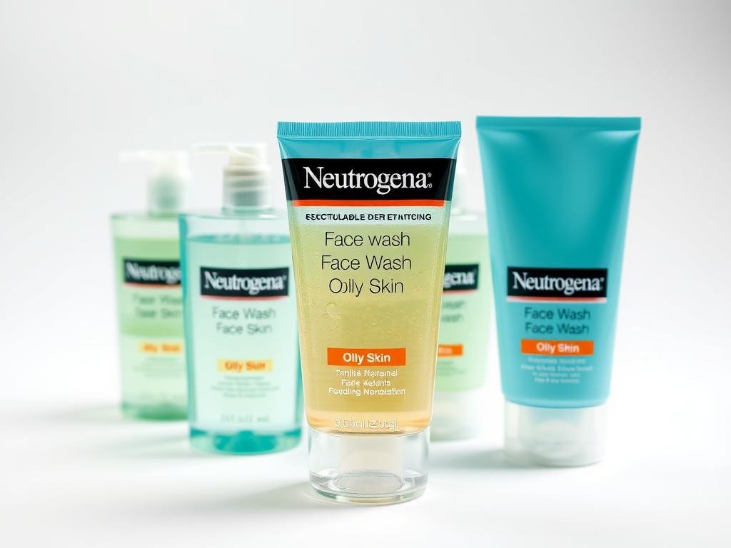 Neutrogena face wash products for men with oily skin