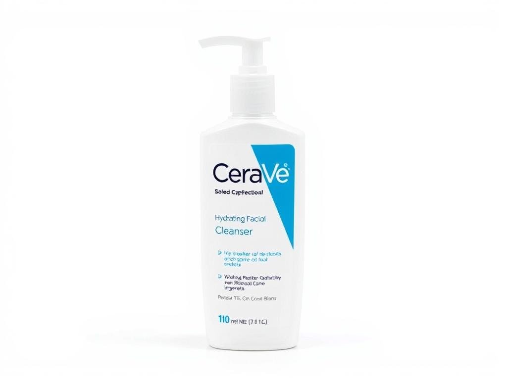 CeraVe Hydrating Facial Cleanser bottle