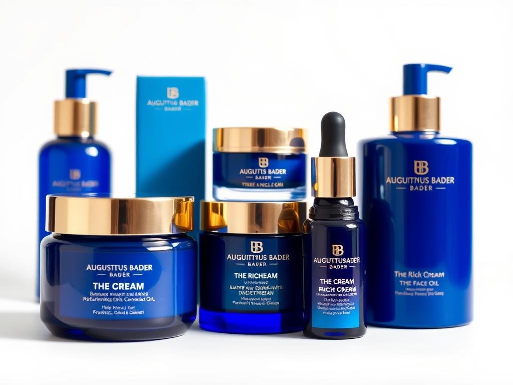 Augustinus Bader skincare products for men