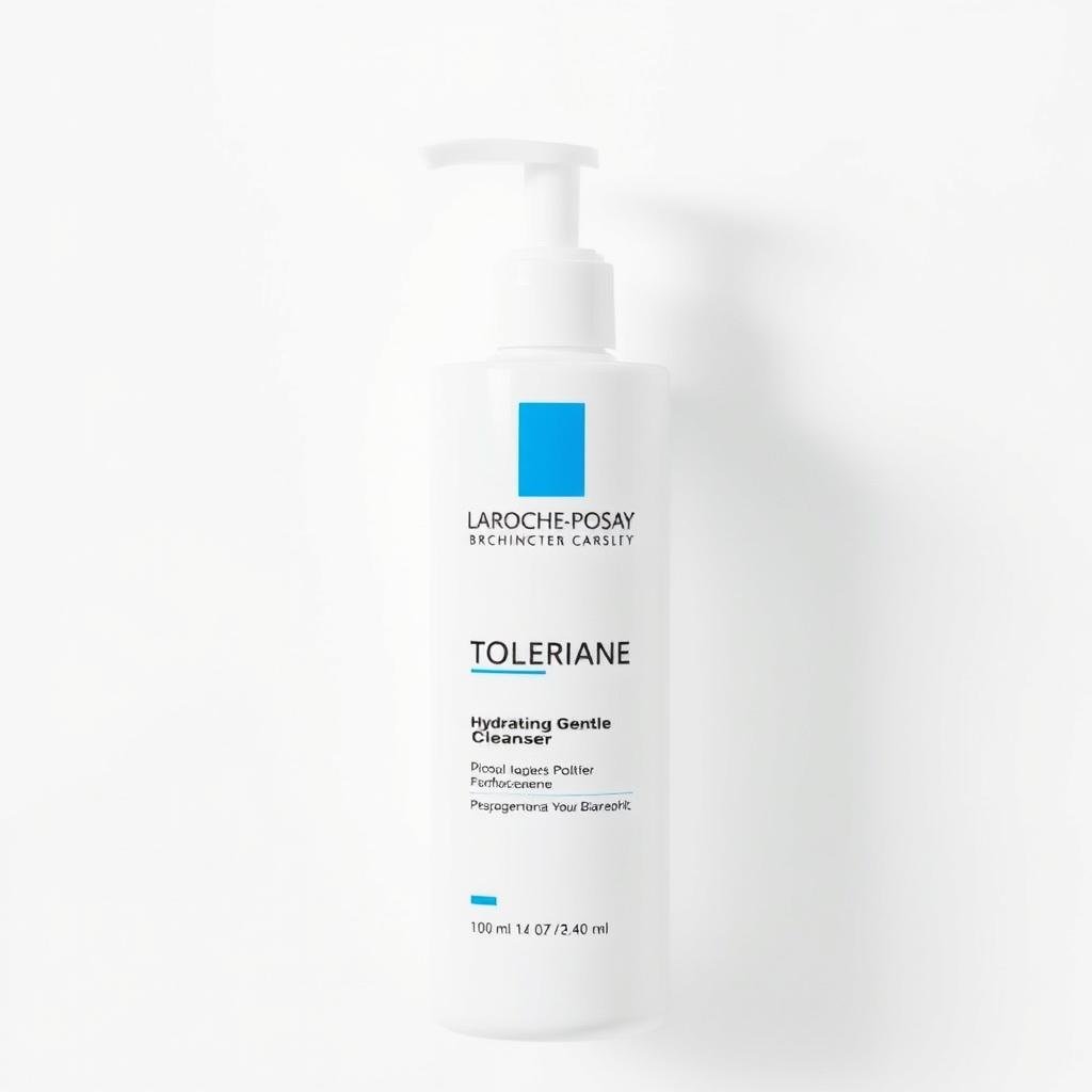 Bottle of La Roche-Posay Toleriane Hydrating Gentle Cleanser