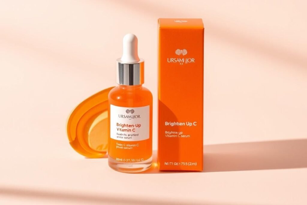 Ursa Major Brighten Up Vitamin C Serum bottle and packaging