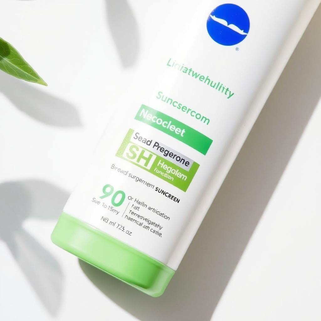 Lightweight sunscreen for all skin types, completing a 3-step skincare routine for men