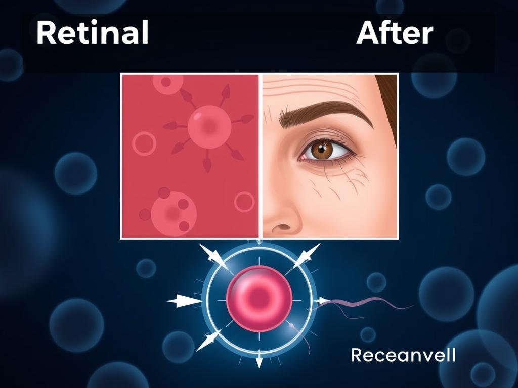 Retinol's effect on skin cell turnover and wrinkle reduction